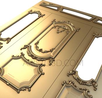 Doors (DVR_0262) 3D model for CNC machine