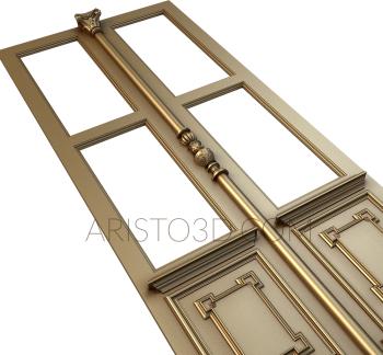 Doors (DVR_0284) 3D model for CNC machine