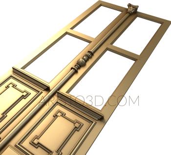 Doors (DVR_0284) 3D model for CNC machine