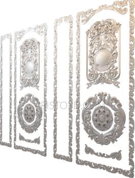 Doors (DVR_0300) 3D model for CNC machine