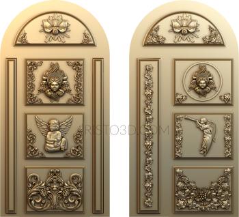 Doors (DVR_0314) 3D model for CNC machine