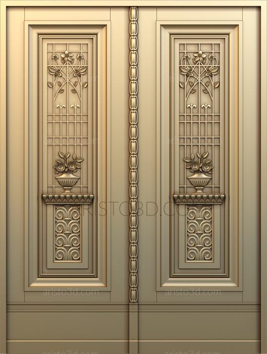 Doors (DVR_0320) 3D model for CNC machine