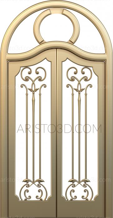 Doors (DVR_0323) 3D model for CNC machine