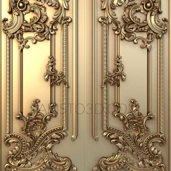 Doors (DVR_0332) 3D model for CNC machine