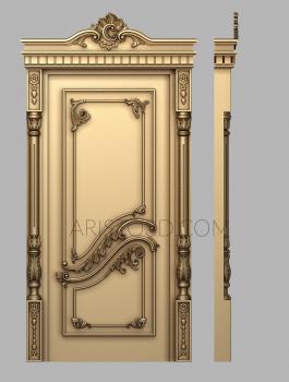 Doors (DVR_0334) 3D model for CNC machine