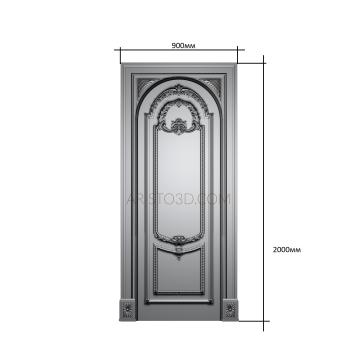 Doors (DVR_0338) 3D model for CNC machine