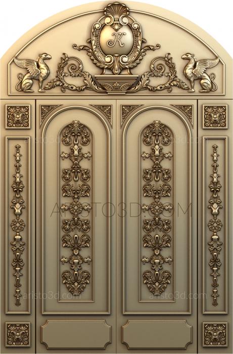Doors (DVR_0345) 3D model for CNC machine