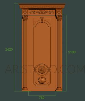 Doors (DVR_0364) 3D model for CNC machine