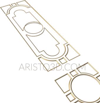 Door covers (DVN_0003) 3D model for CNC machine