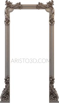 Door covers (DVN_0055-9) 3D model for CNC machine