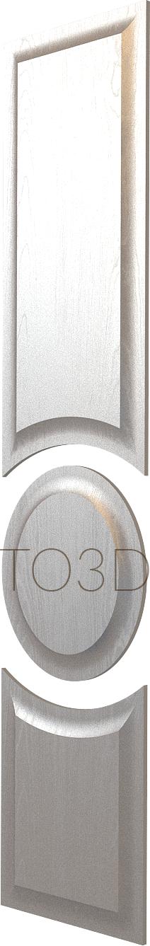 Door covers (DVN_0081-1) 3D model for CNC machine