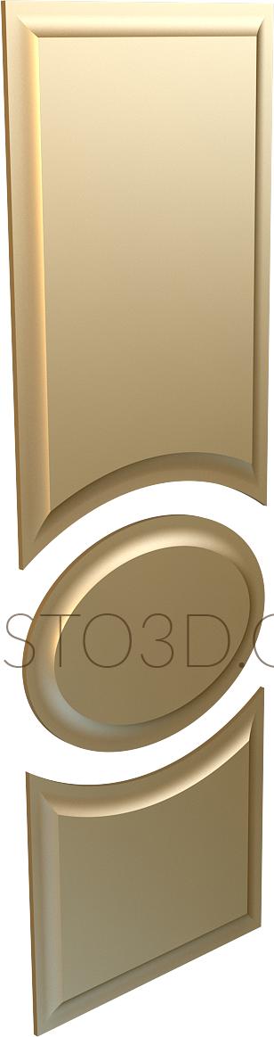 Door covers (DVN_0081) 3D model for CNC machine