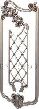 Door covers (DVN_0088) 3D model for CNC machine