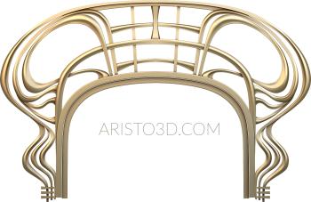 Door covers (DVN_0138) 3D model for CNC machine