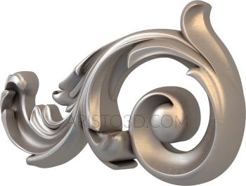 Element (OEL_0115) 3D model for CNC machine