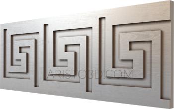 Frieze (FRZ_0061-9) 3D model for CNC machine