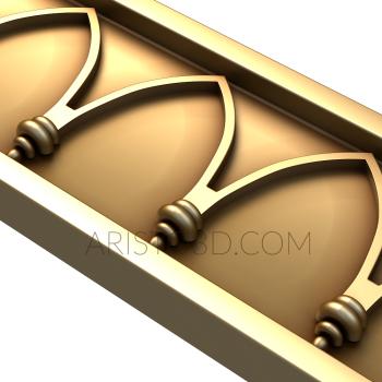 Frieze (FRZ_0073) 3D model for CNC machine