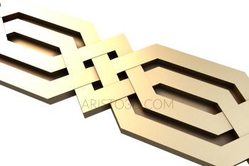 Frieze (FRZ_0127-9) 3D model for CNC machine