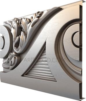 Frieze (FRZ_0166) 3D model for CNC machine