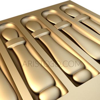 Frieze (FRZ_0177) 3D model for CNC machine