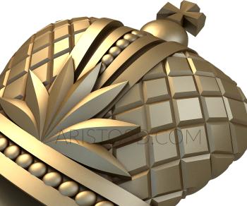 Emblems (GR_0001) 3D model for CNC machine