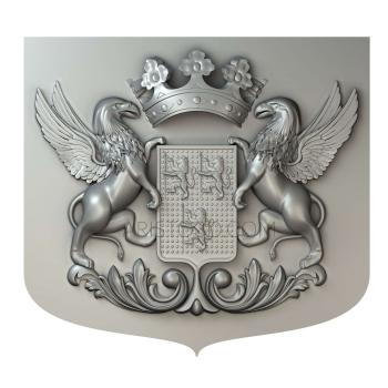 Emblems (GR_0181) 3D model for CNC machine