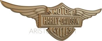 Free examples of 3d stl models (Harley Davidson. Download free 3d model for cnc - USGR_0212) 3D