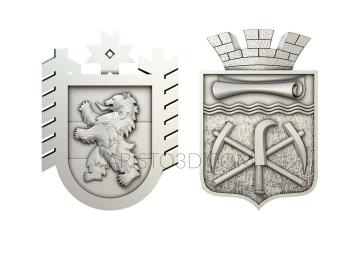 Emblems (GR_0233) 3D model for CNC machine