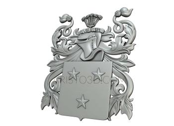 Emblems (GR_0246) 3D model for CNC machine