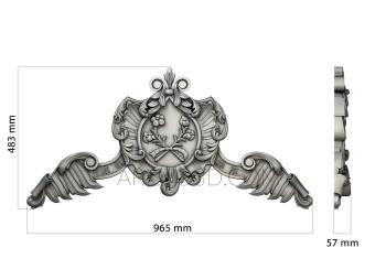 Emblems (GR_0256) 3D model for CNC machine
