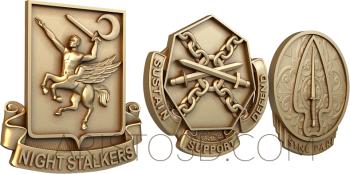 Emblems (GR_0305) 3D model for CNC machine