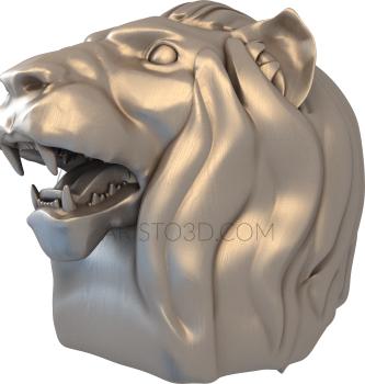 Animals (JV_0035) 3D model for CNC machine