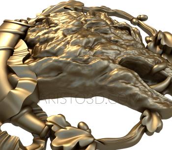 Animals (JV_0045) 3D model for CNC machine