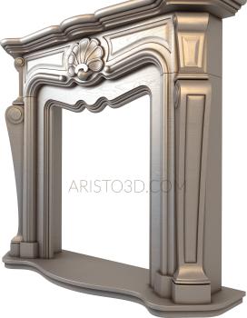Fireplaces (KM_0004) 3D model for CNC machine