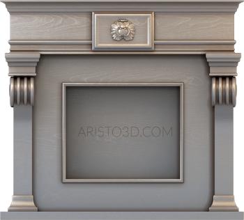 Fireplaces (KM_0007) 3D model for CNC machine