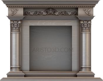 Fireplaces (KM_0025) 3D model for CNC machine