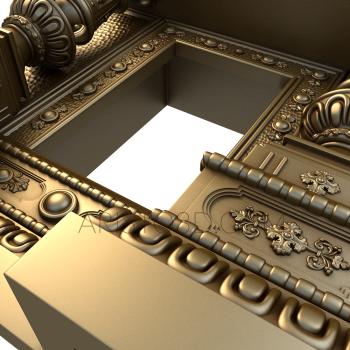 Fireplaces (KM_0039) 3D model for CNC machine