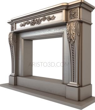 Fireplaces (KM_0048) 3D model for CNC machine