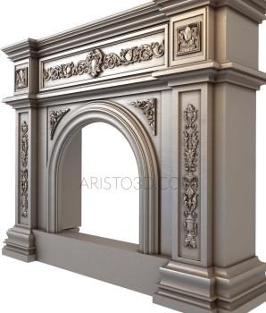 Fireplaces (KM_0050) 3D model for CNC machine