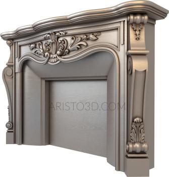 Fireplaces (KM_0087) 3D model for CNC machine