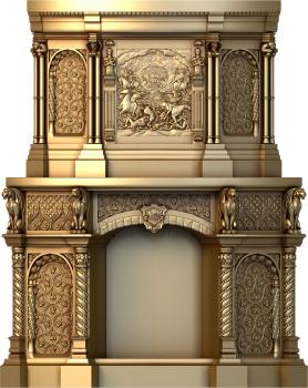 Fireplaces (KM_0096) 3D model for CNC machine