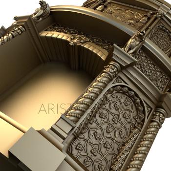 Fireplaces (KM_0096) 3D model for CNC machine