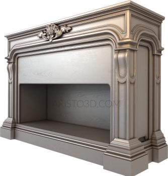 Fireplaces (KM_0103) 3D model for CNC machine