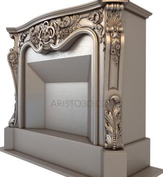 Fireplaces (KM_0121) 3D model for CNC machine
