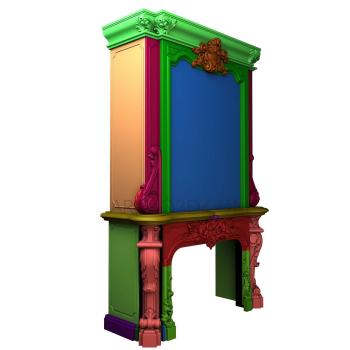 Fireplaces (KM_0131) 3D model for CNC machine