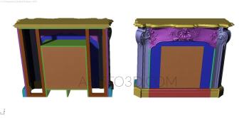 Fireplaces (KM_0135) 3D model for CNC machine