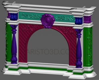 Fireplaces (KM_0137) 3D model for CNC machine