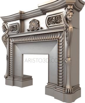 Fireplaces (KM_0138) 3D model for CNC machine