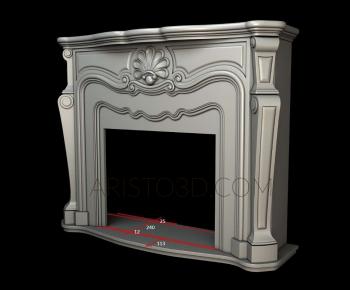 Fireplaces (KM_0155) 3D model for CNC machine