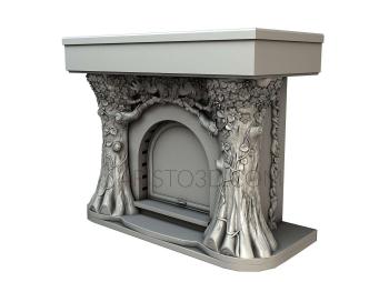 Fireplaces (KM_0158) 3D model for CNC machine